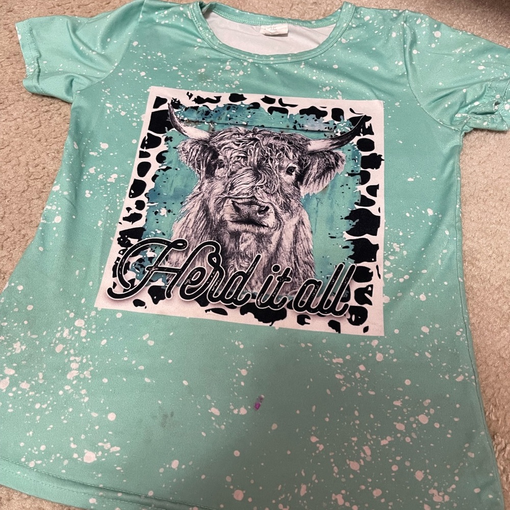 Herd it all girls shirt